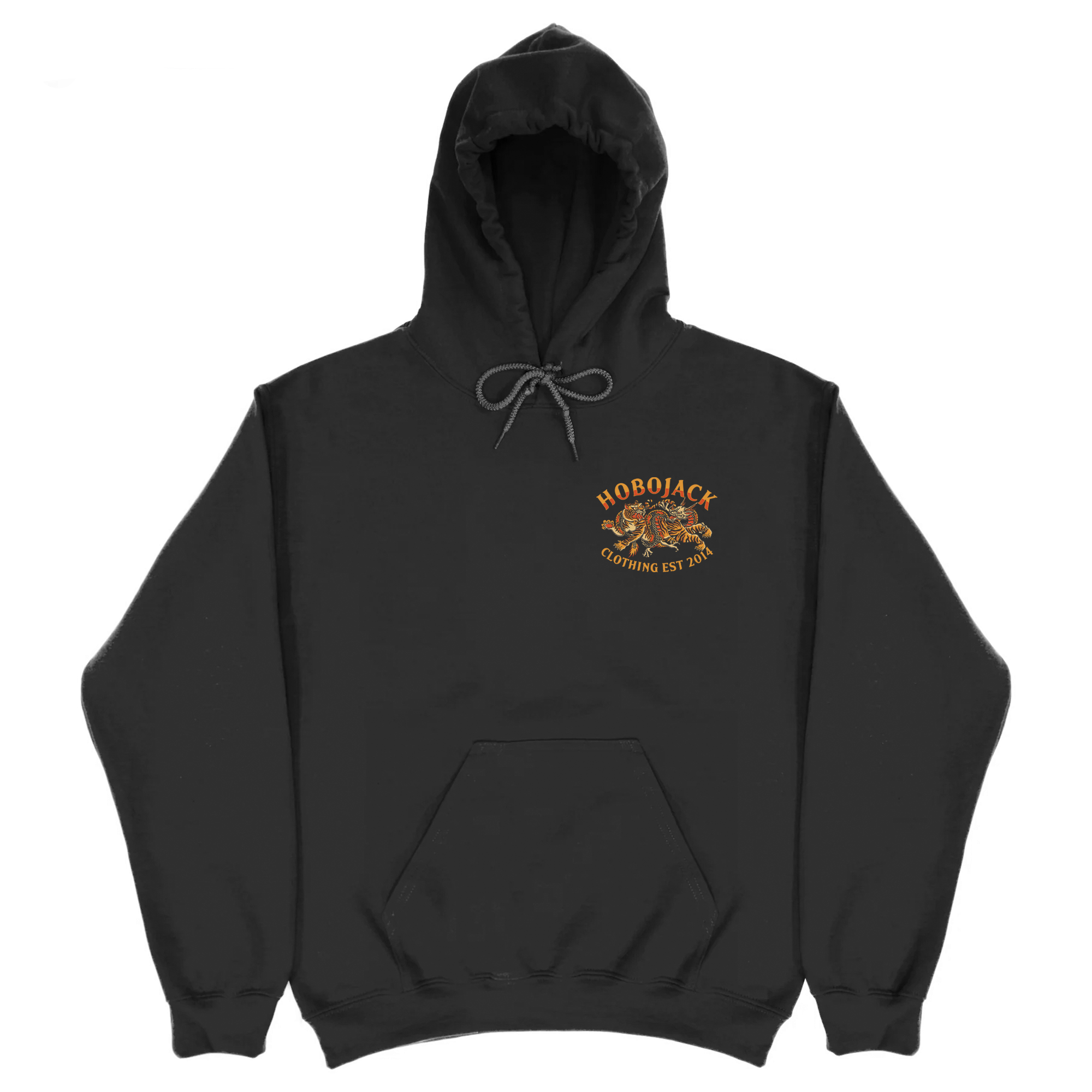 IMMORTAL FLAME DELUXE HOODIE - COAL-3