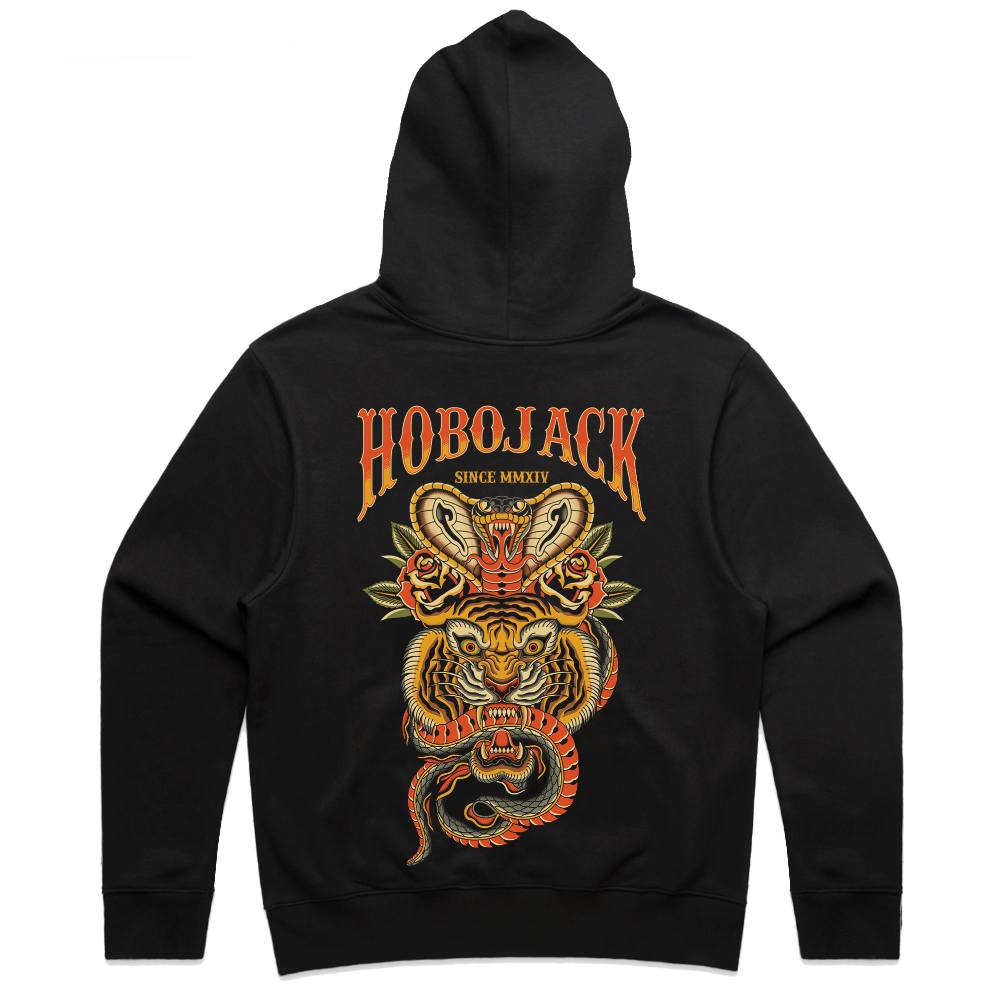 IRON KINGS DELUXE HOODIE - BLACK