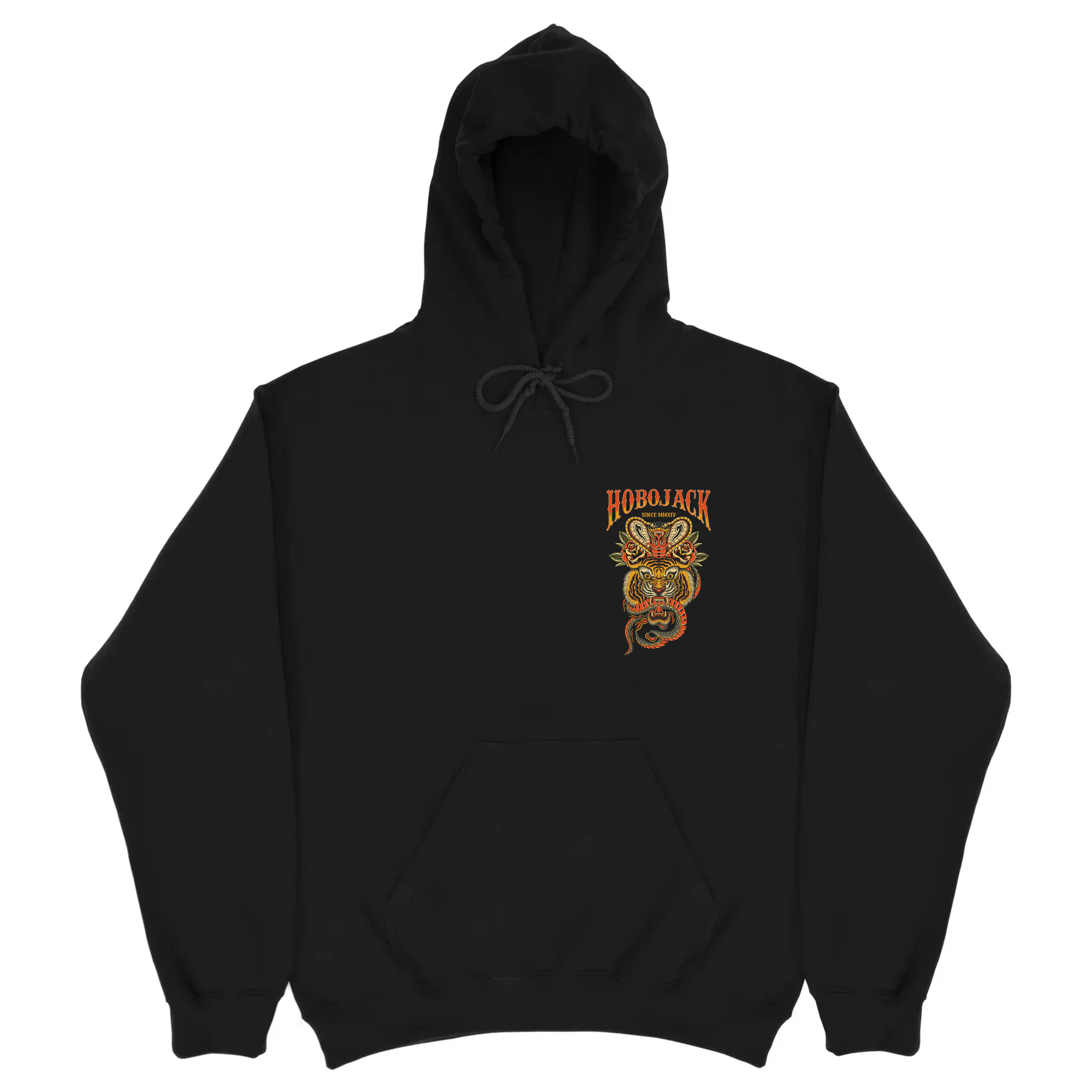 IRON KINGS DELUXE HOODIE - BLACK