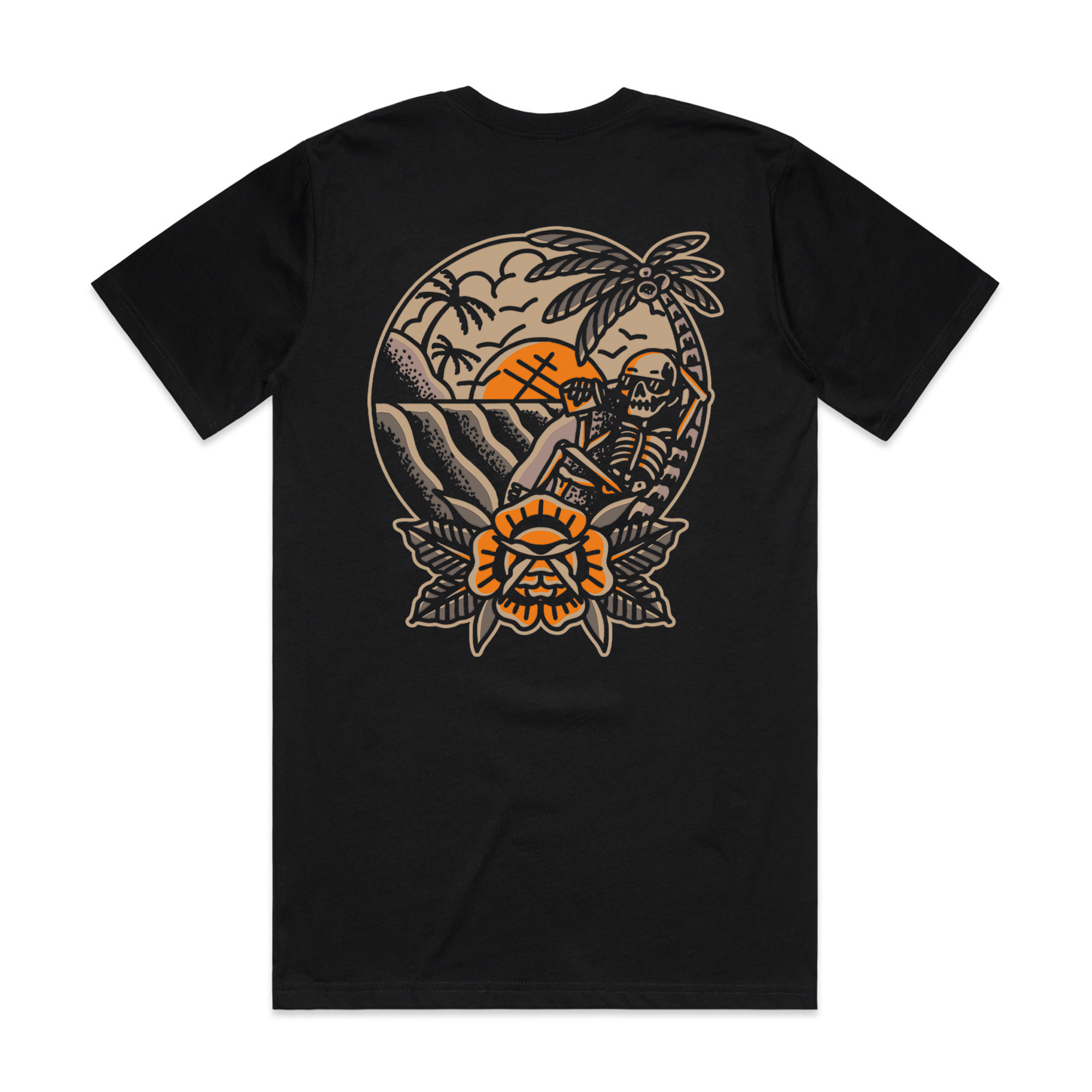 LAZY DAYS - FRONT & BACK T-SHIRT