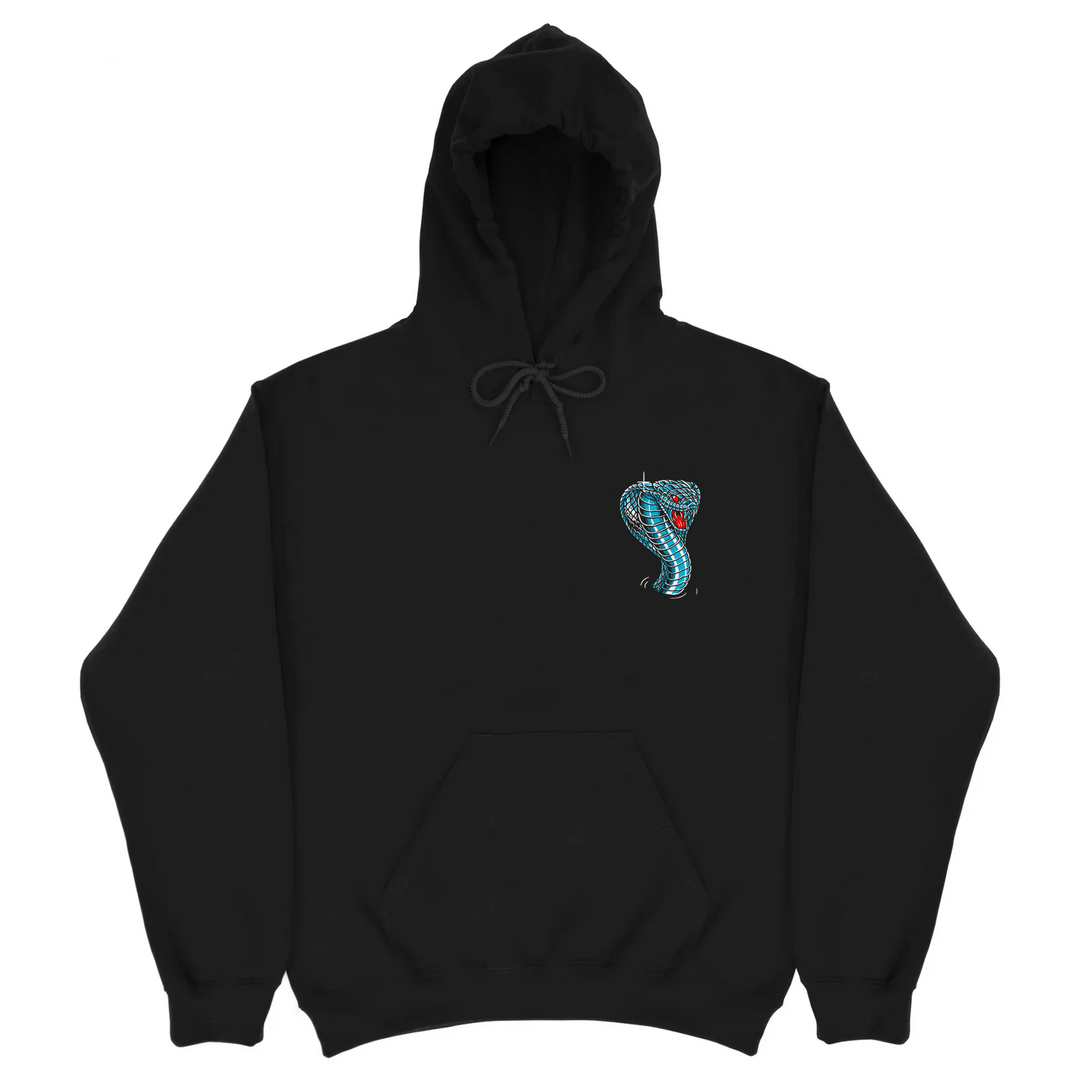 VIPER LILY DELUXE HOODIE - BLACK