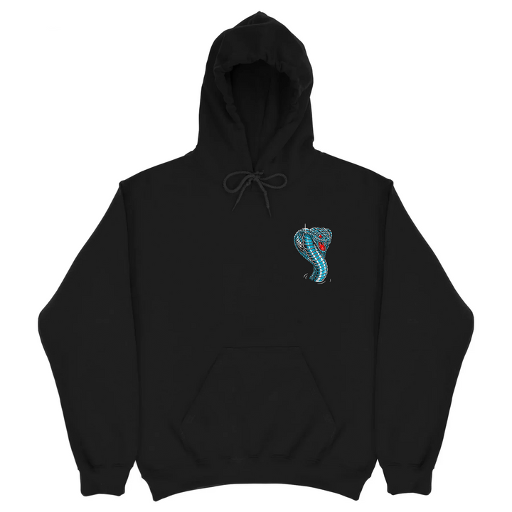 VIPER LILY DELUXE HOODIE - BLACK