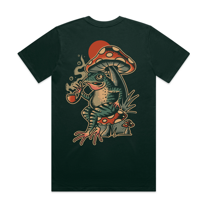 MYSTICAL FROG FRONT & BACK T-SHIRT