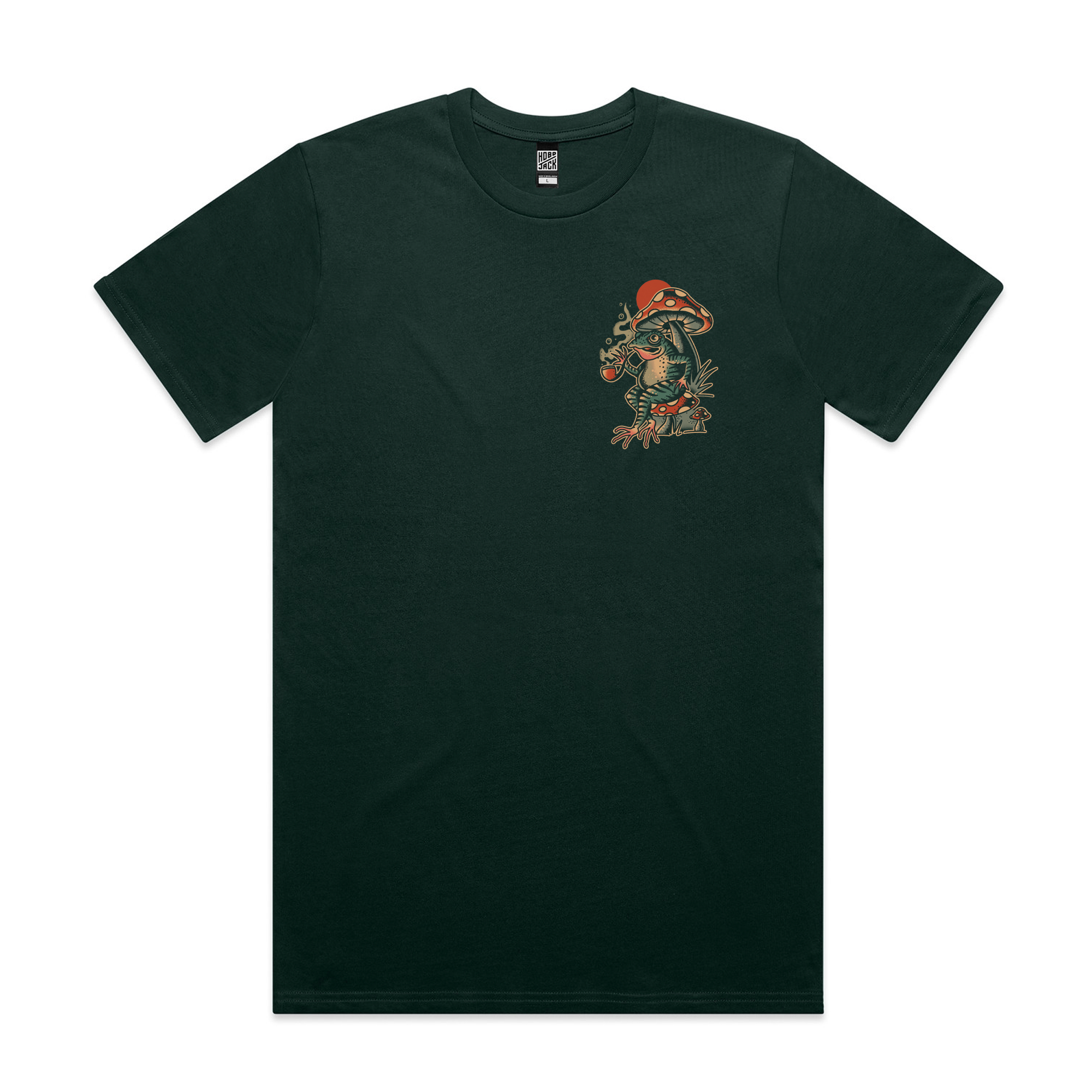 MYSTICAL FROG FRONT & BACK T-SHIRT-3