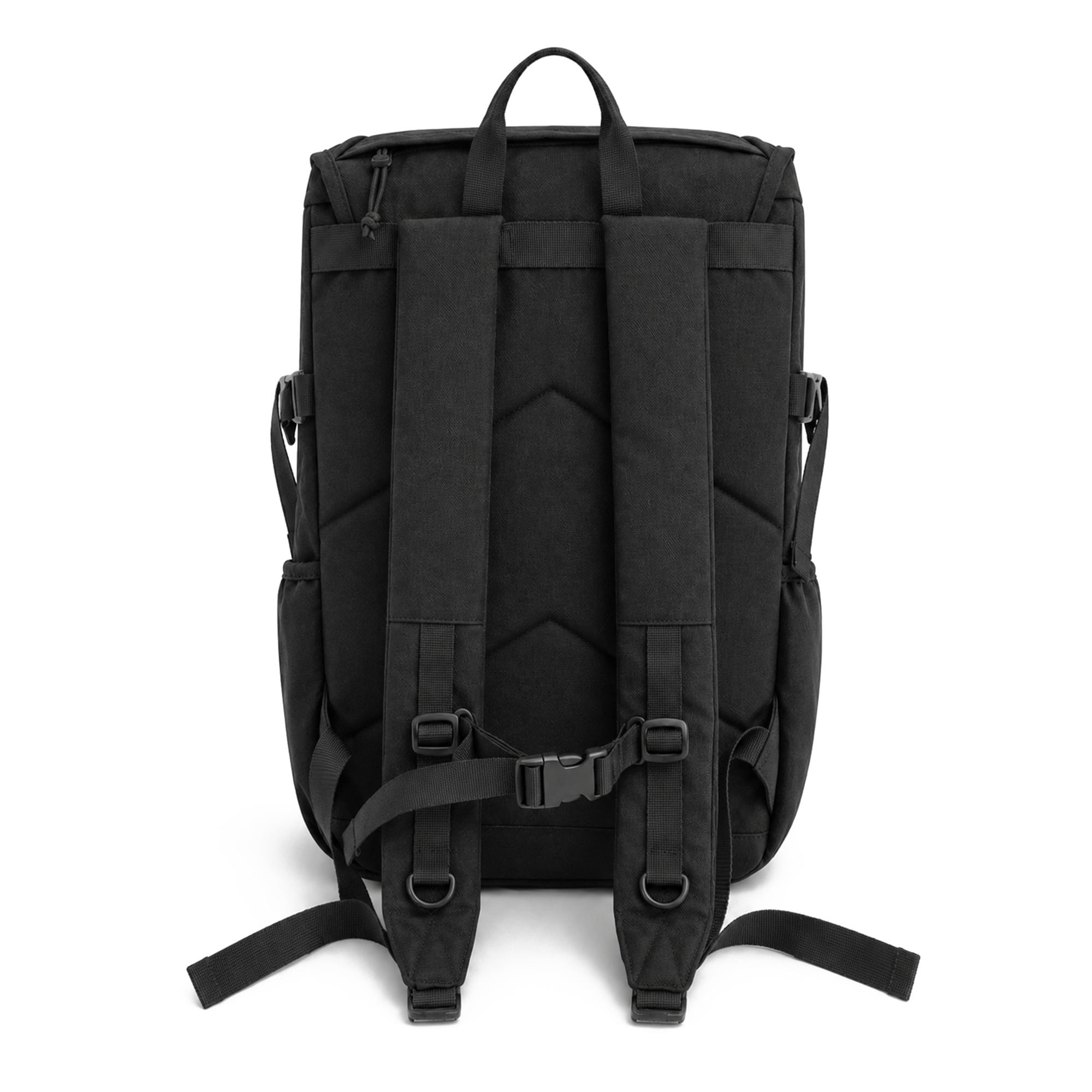 OVAL PATCH RAMBLE BACKPACK - BLACK
