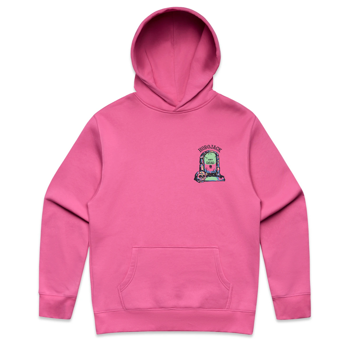 GRAVE SHIFT RELAX HOODIE - PINK EDITION