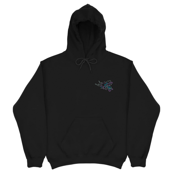 TOKYO NIGHTS DELUXE HOODIE - BLACK