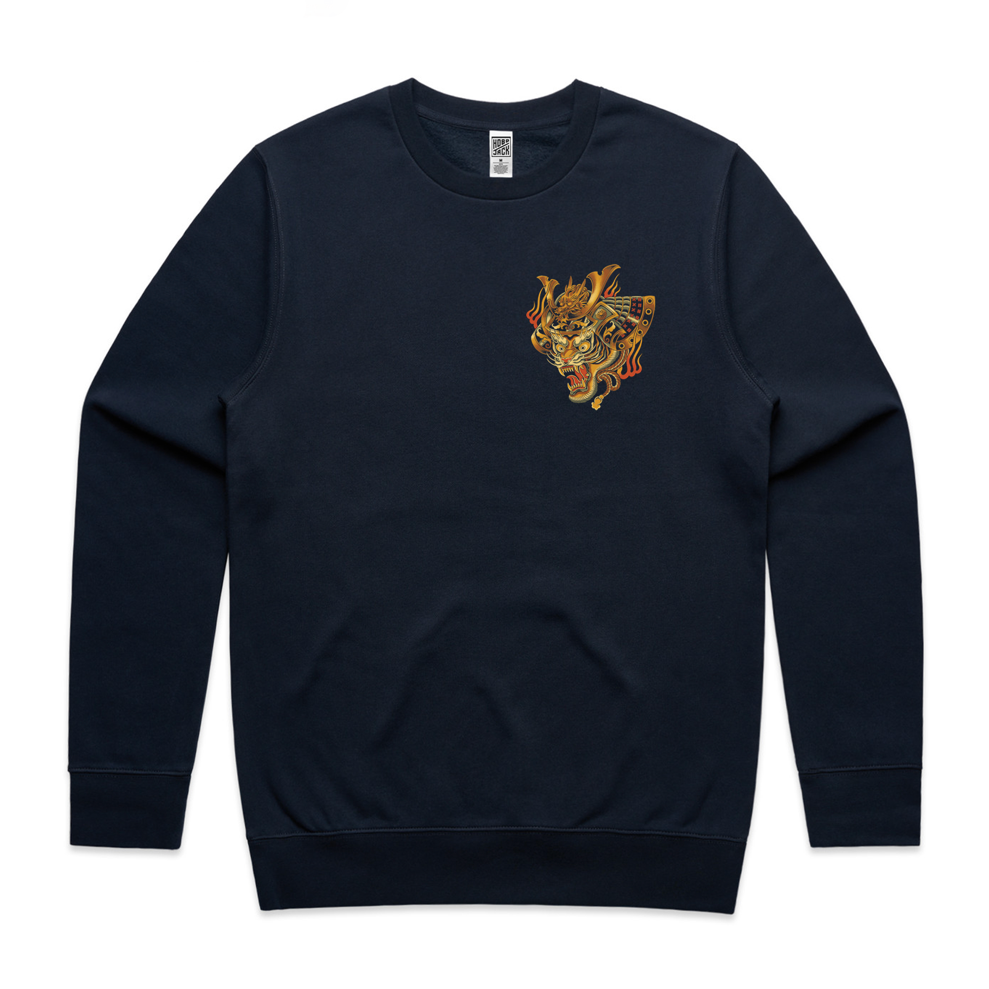 THE WAR MASK DELUXE SWEATSHIRT - NAVY