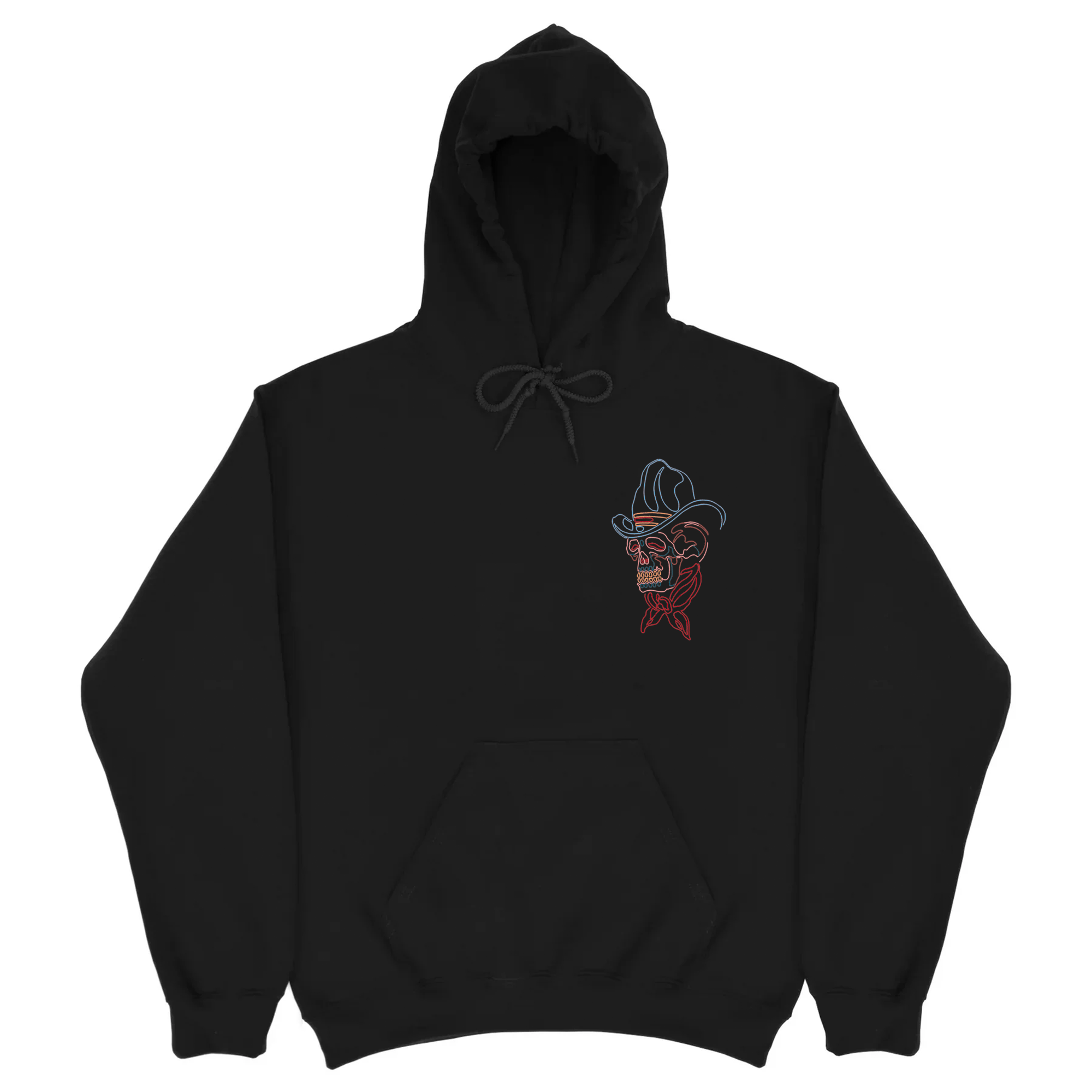 WESTERN FLASH DELUXE HOODIE - BLACK