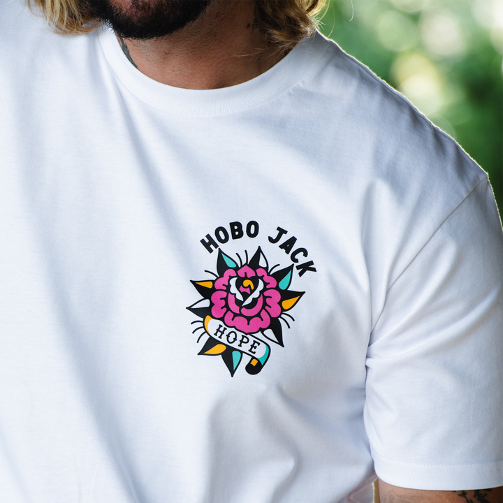 HOPE - WHITE POCKET T-SHIRT - NEW STAPLE