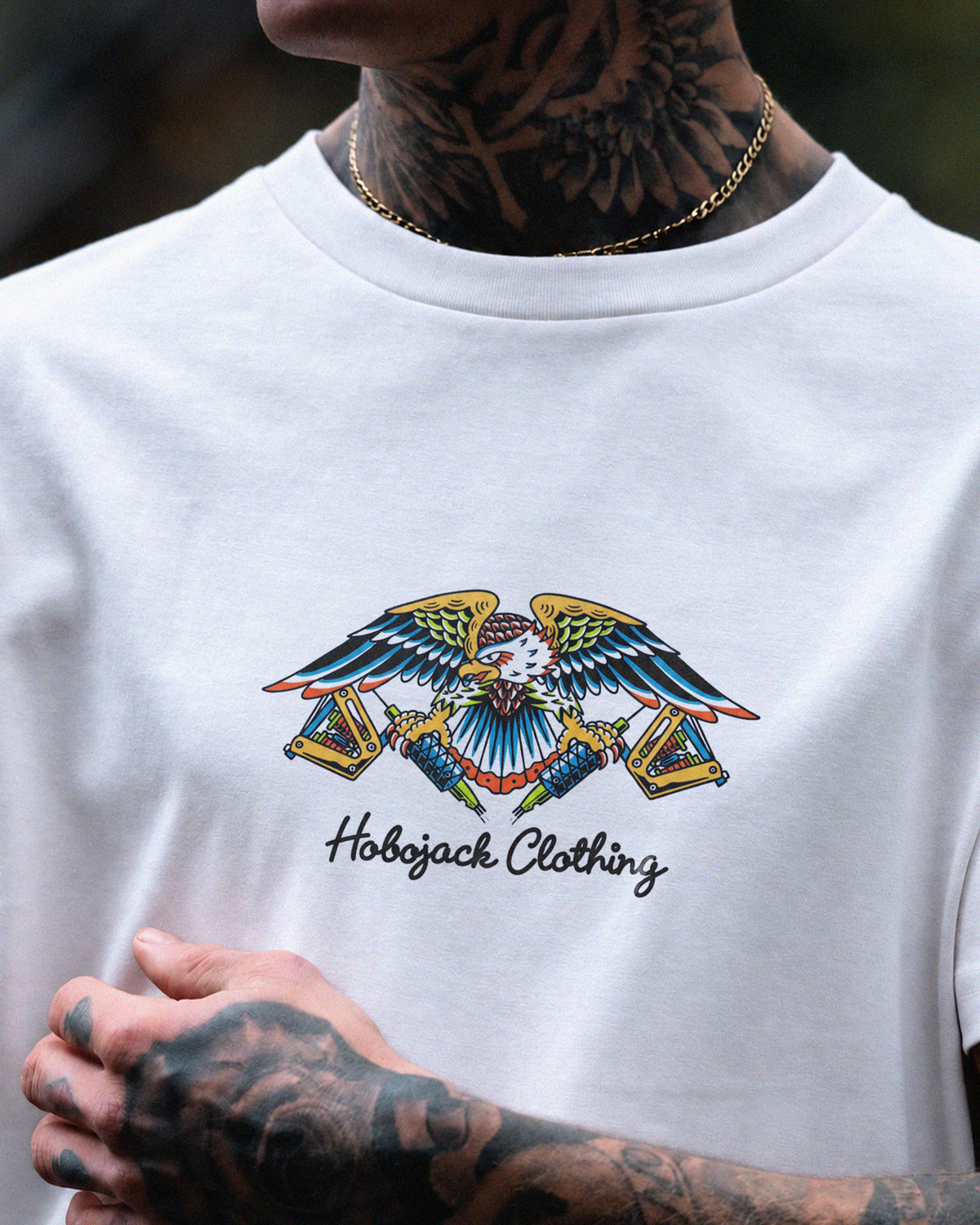 HOLD FAST - WHITE T-SHIRT