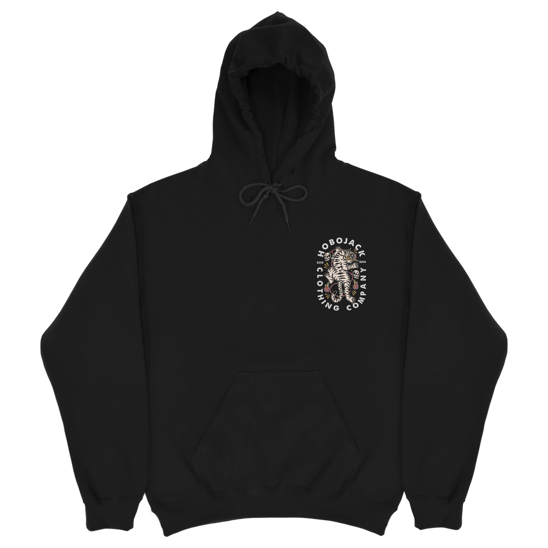 JUNGLE VOODOO - HEAVY HOODIE - BLACK