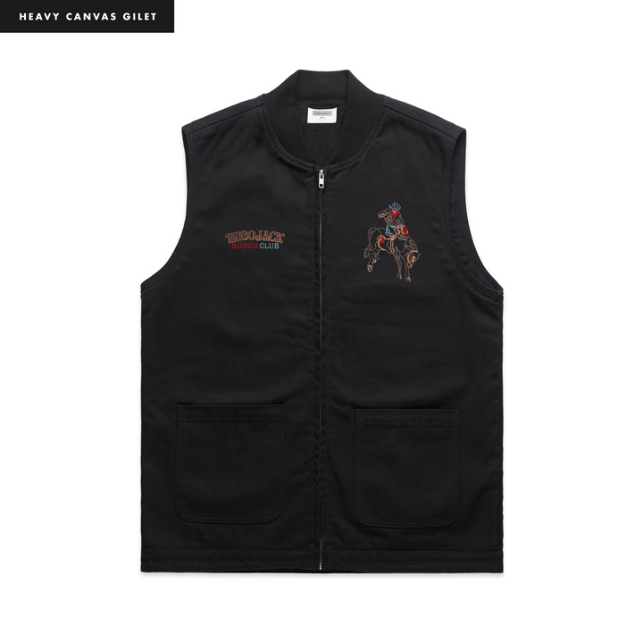 RODEO CLUB HEAVY CANVAS GILET