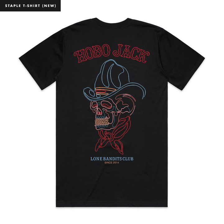 LONE BANDITS CLUB - BLACK T-SHIRT - NEW STAPLE