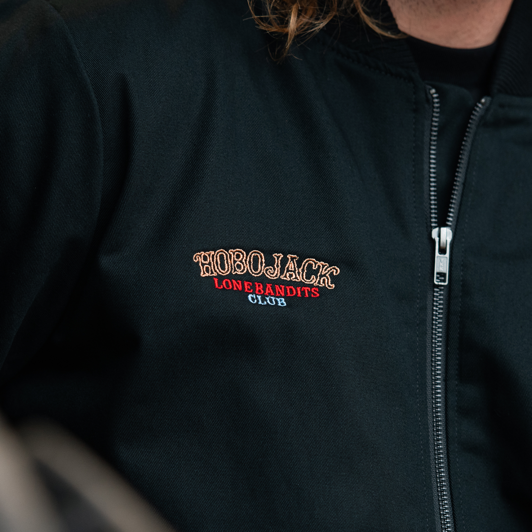 LONE BANDITS CLUB CANVAS BOMBER JACKET