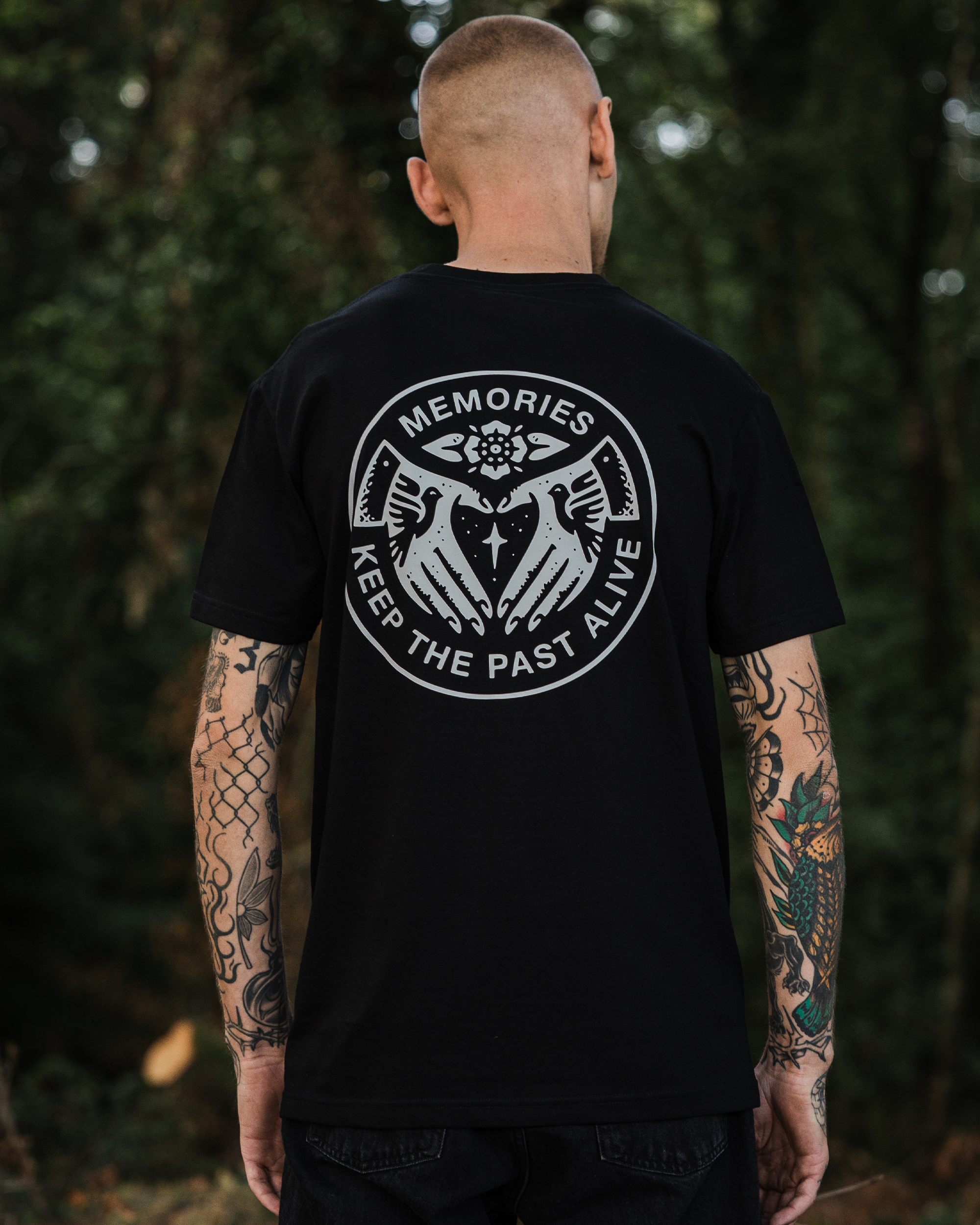 MEMORIES - BLACK T-SHIRT-2