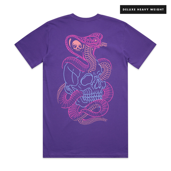 PURPLE REIGN - FRONT & BACK T-SHIRT - DELUXE HEAVY