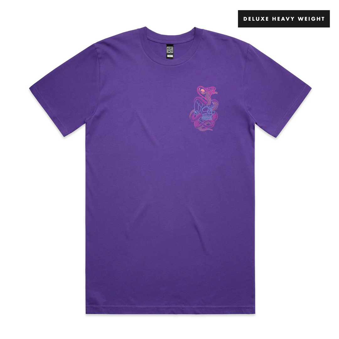 PURPLE REIGN - FRONT & BACK T-SHIRT - DELUXE HEAVY