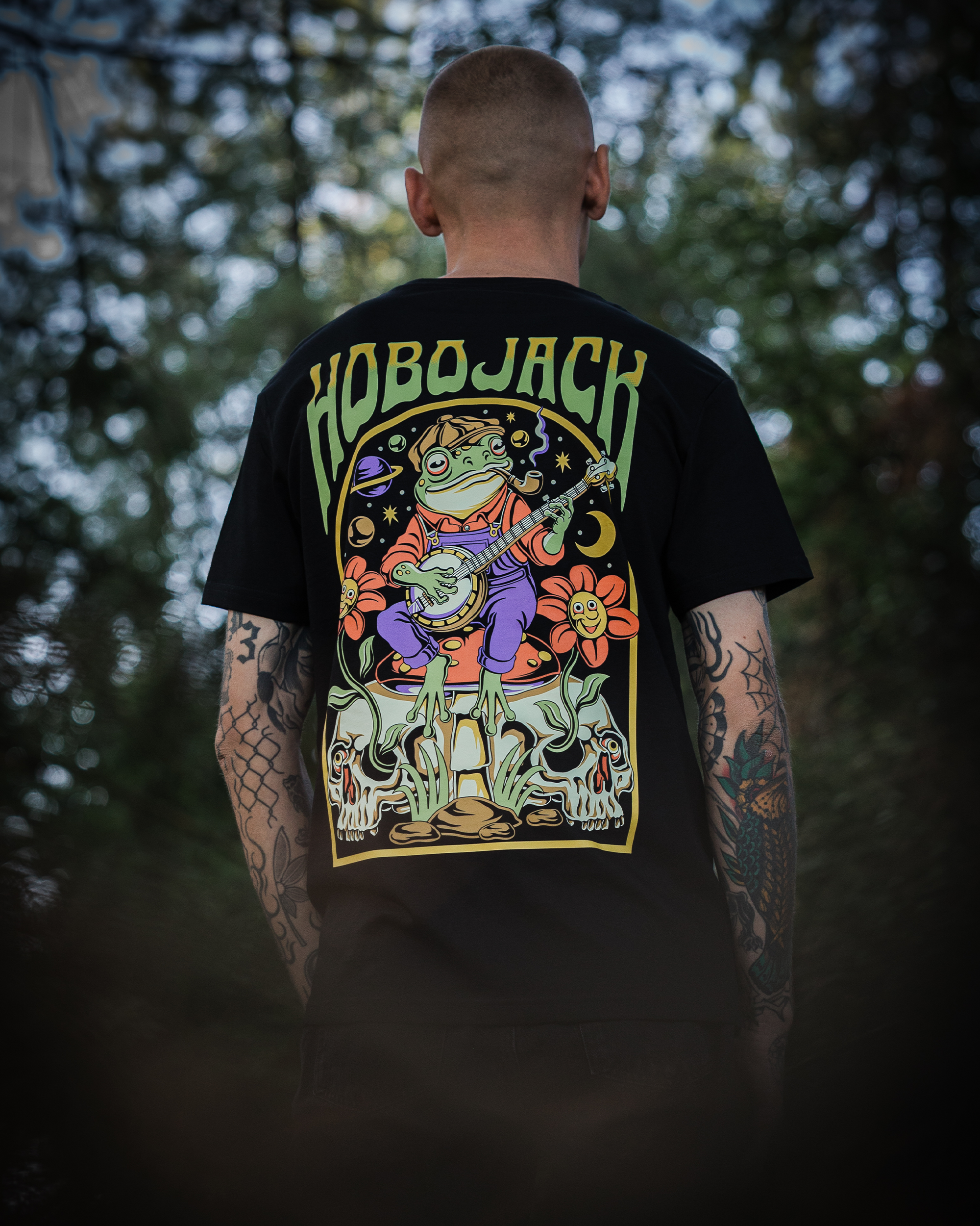 PIPE DREAM - BLACK T-SHIRT-6