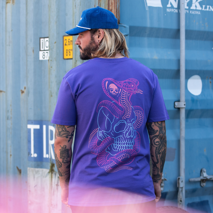 PURPLE REIGN - FRONT & BACK T-SHIRT - DELUXE HEAVY