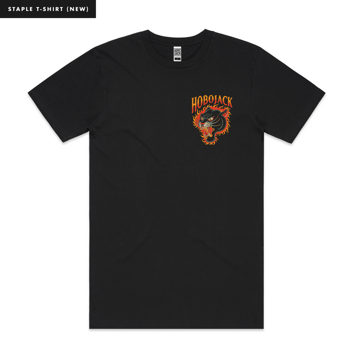 PYRO PANTHER - BLACK POCKET T-SHIRT - NEW STAPLE