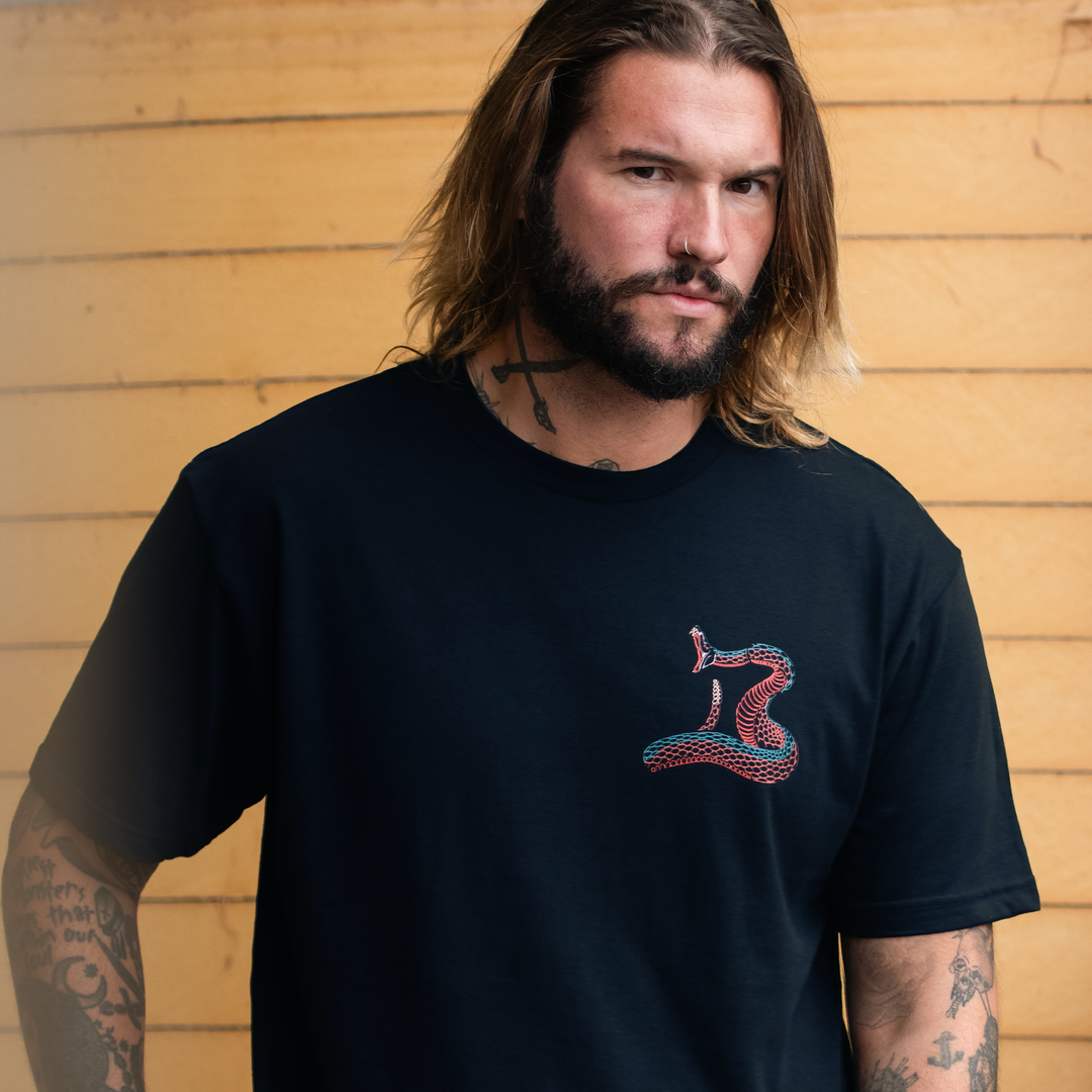 RATTLED - NAVY POCKET T-SHIRT - NEW STAPLE