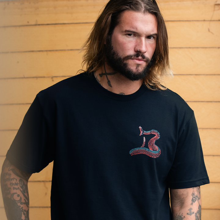 RATTLED - NAVY POCKET T-SHIRT - NEW STAPLE