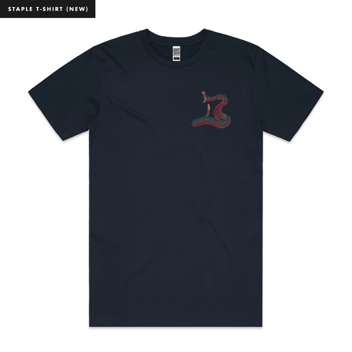 RATTLED - NAVY POCKET T-SHIRT - NEW STAPLE