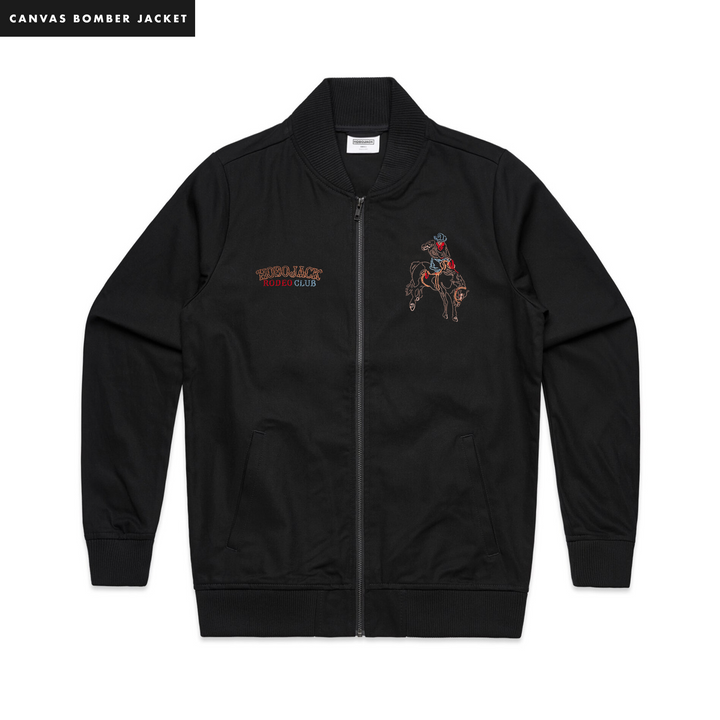 RODEO CLUB CANVAS BOMBER JACKET