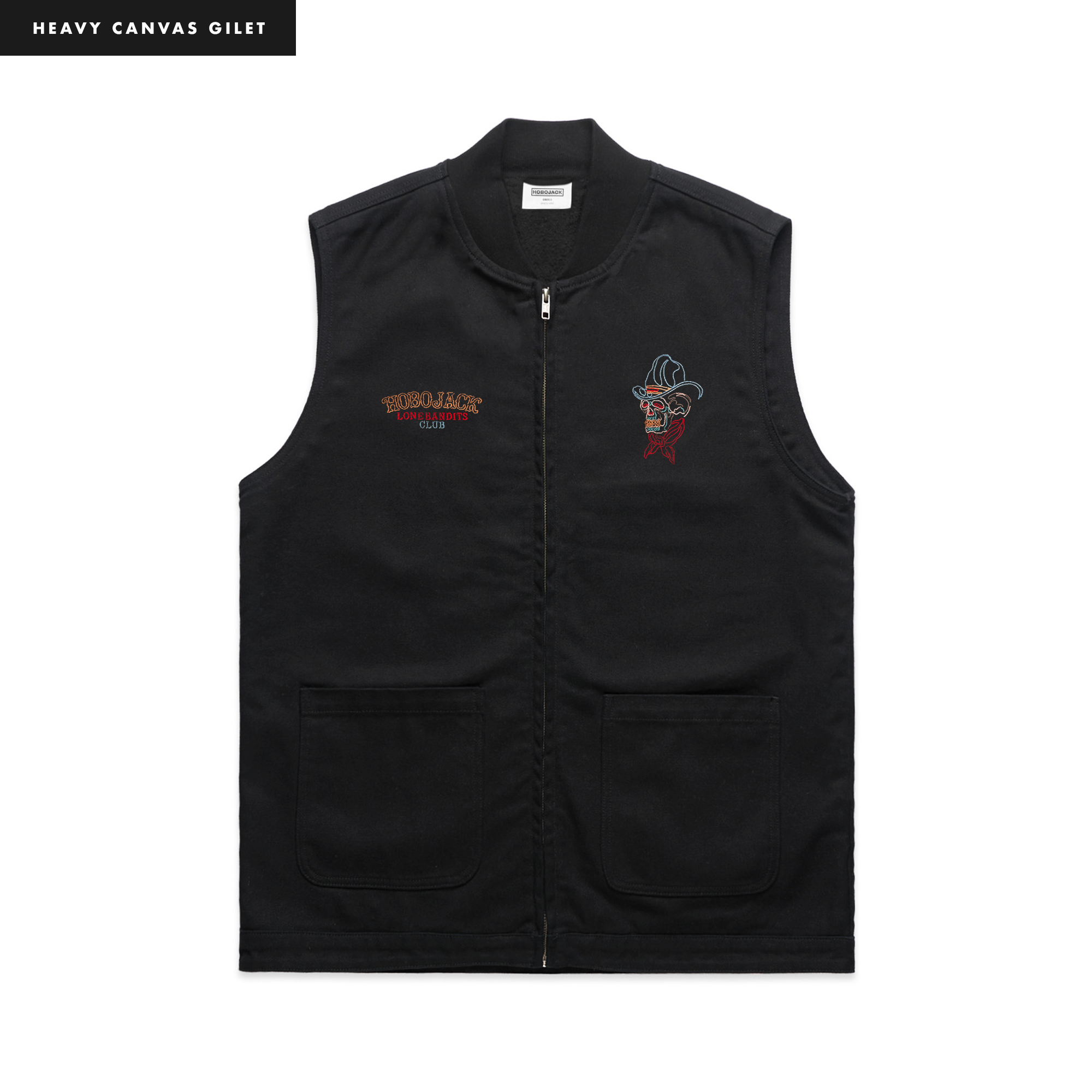 LONE BANDITS CLUB CANVAS GILET