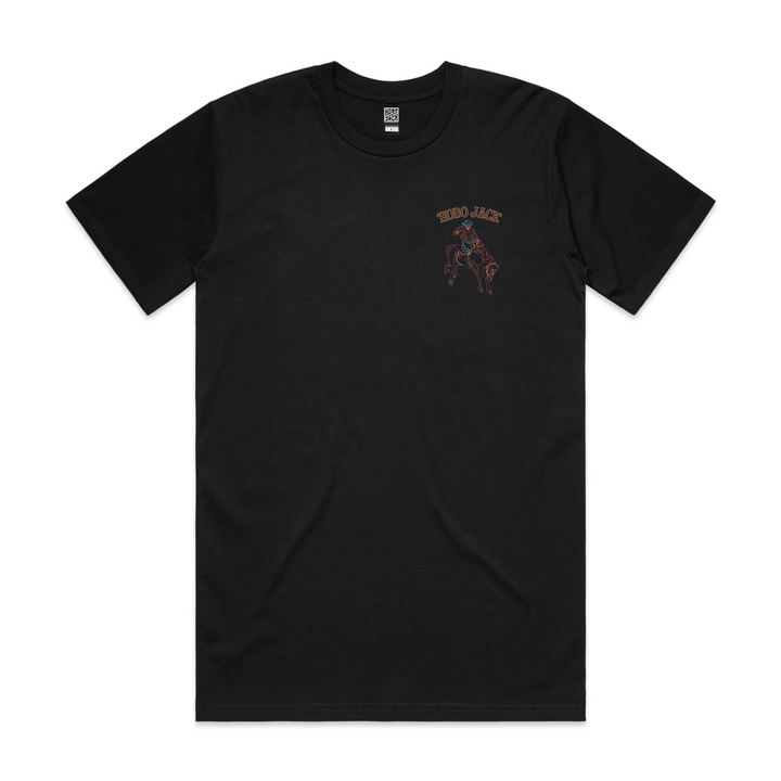 RODEO CLUB - BLACK T-SHIRT - NEW STAPLE