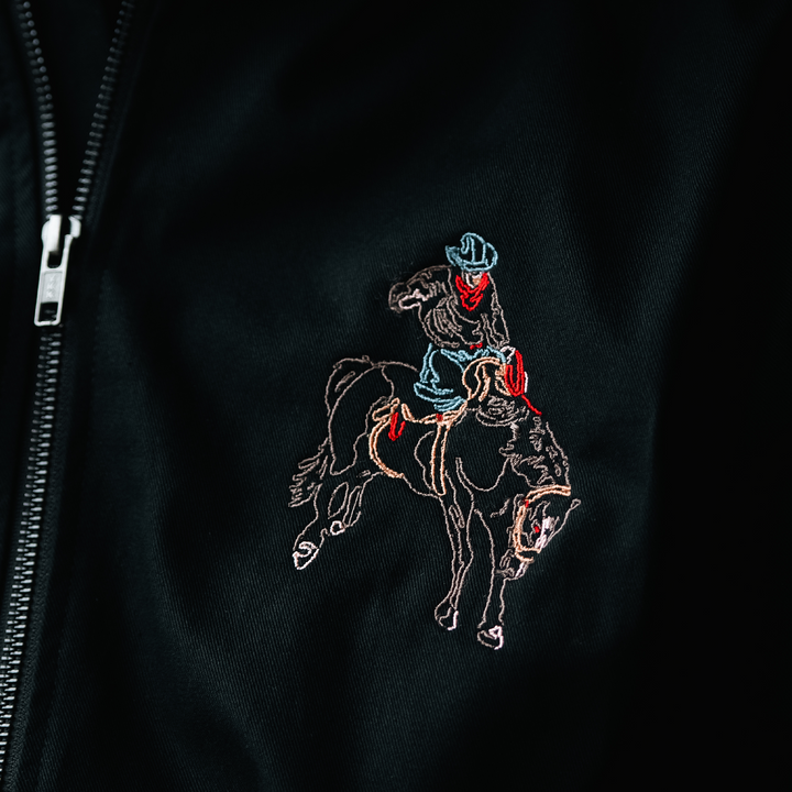 RODEO CLUB CANVAS BOMBER JACKET