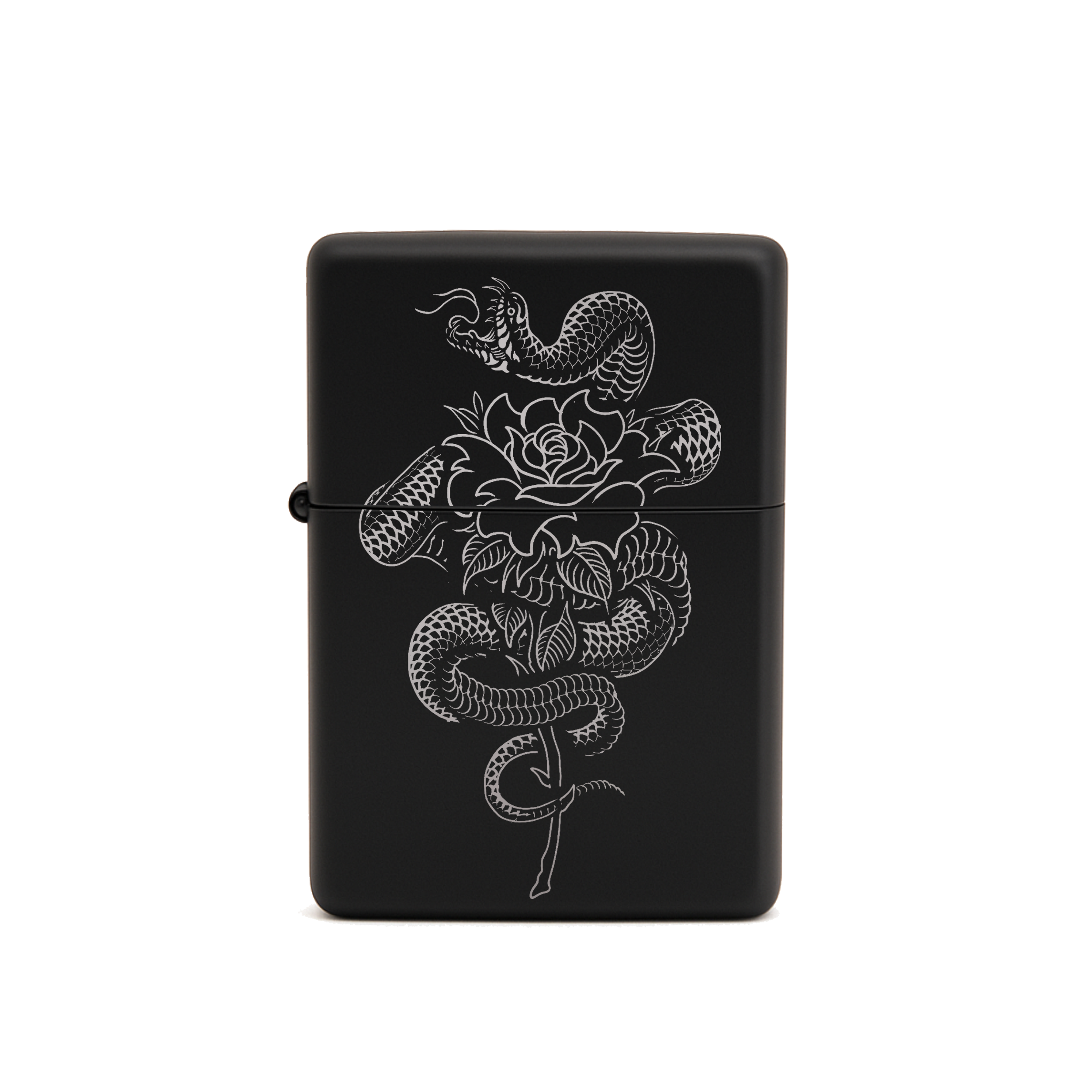 ROSEBITE - MATTE BLACK METAL LIGHTER