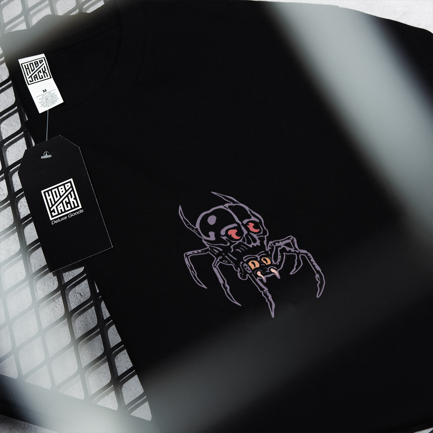 JACK WIDOW - BLACK POCKET T-SHIRT