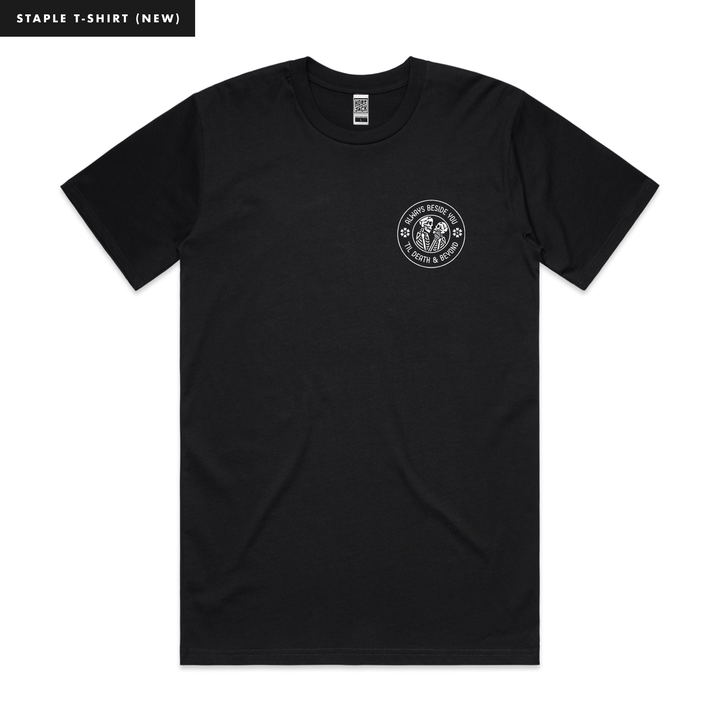 TIL DEATH - BLACK POCKET T-SHIRT - NEW STAPLE
