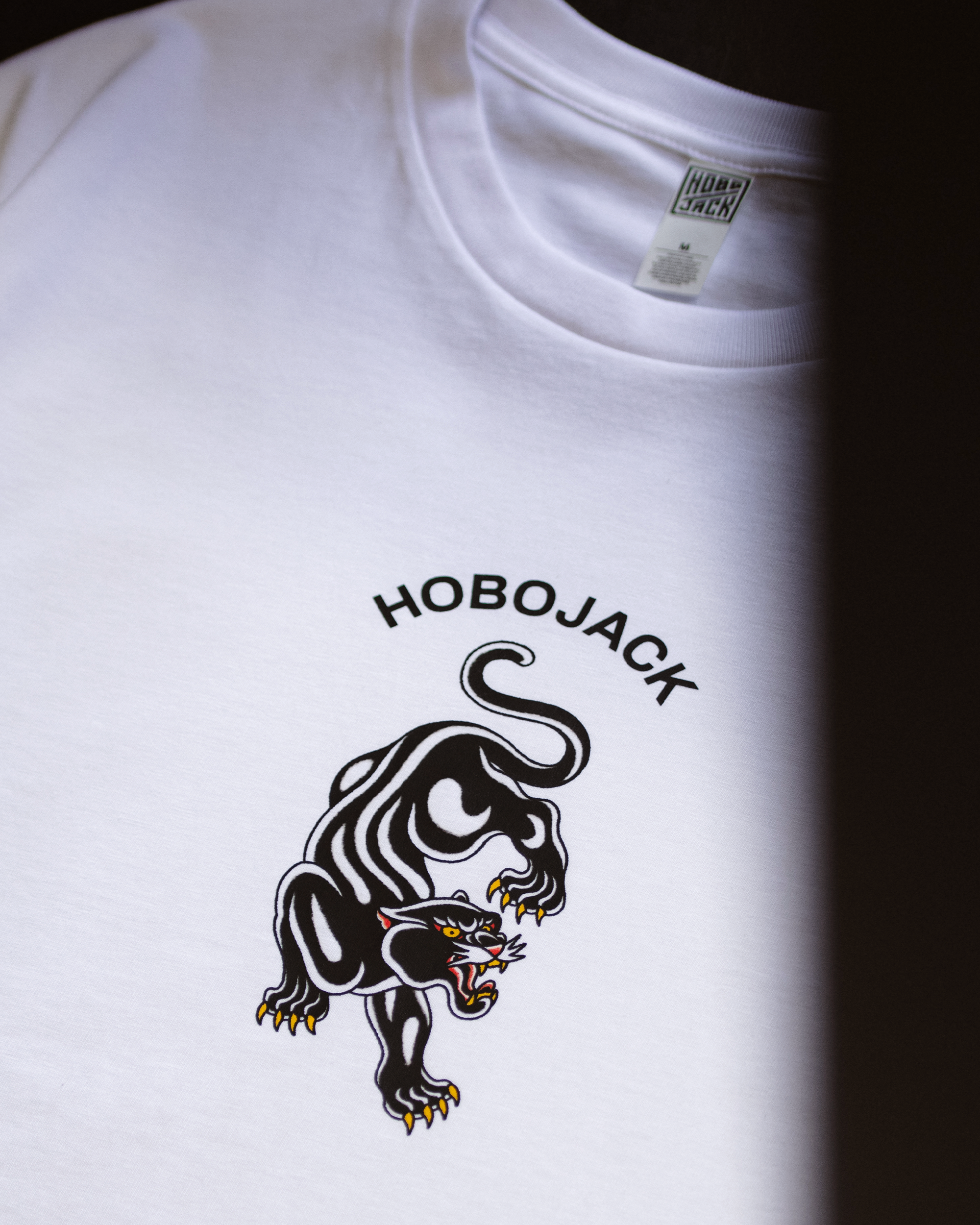 TRAD PANTHER - WHITE T-SHIRT