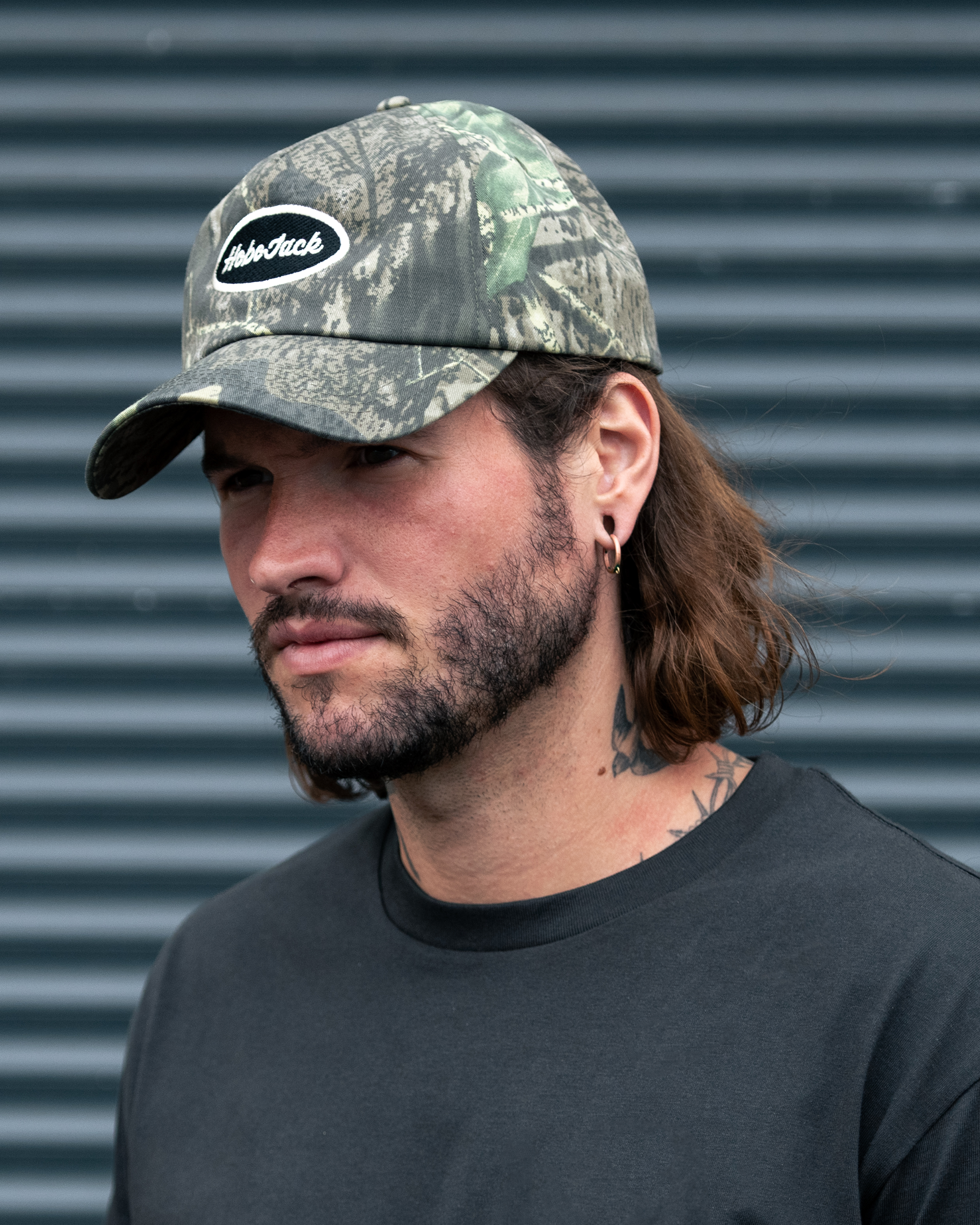 OVAL PATCH TRUCKER - TREE CAMO-4