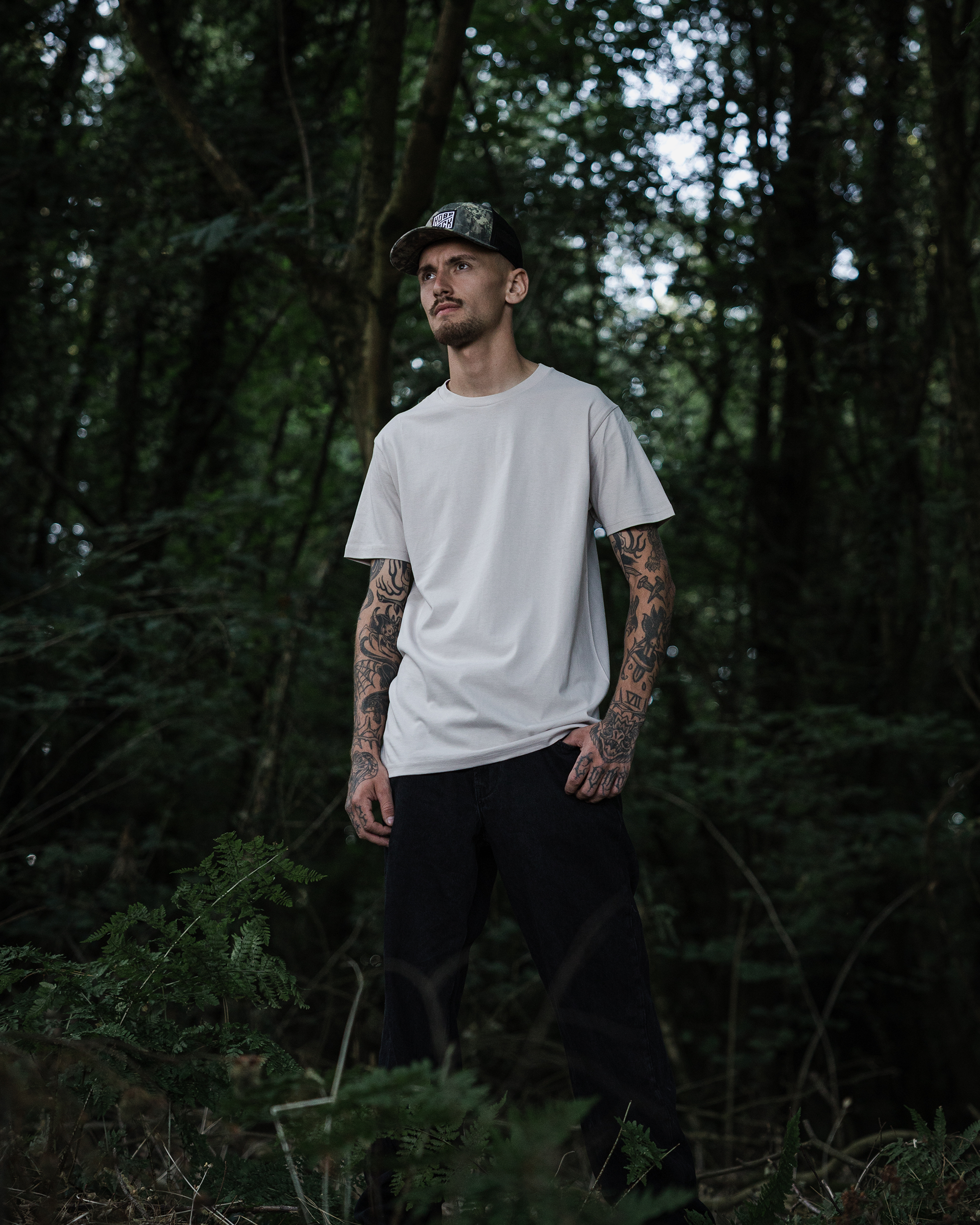 EMBLEM TRUCKER CAP DELUXE - TREE CAMO-4