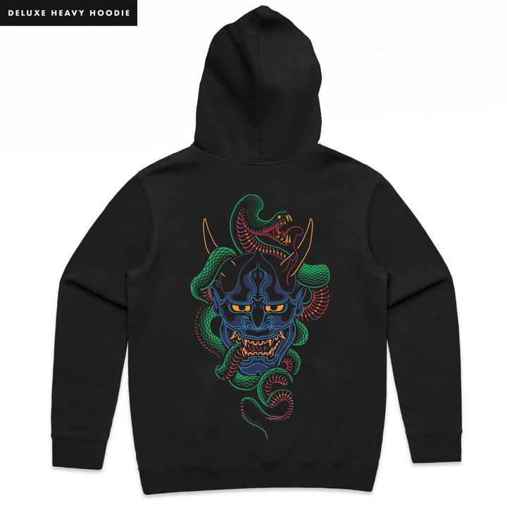 TWISTED CURSE - HEAVY HOODIE - BLACK