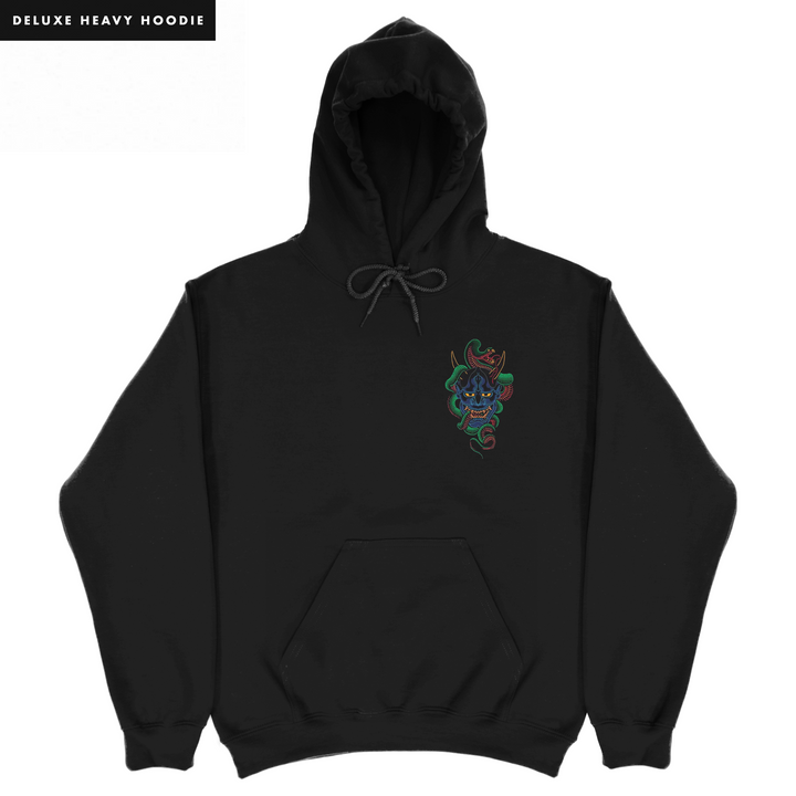 TWISTED CURSE - HEAVY HOODIE - BLACK