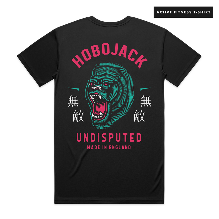 UNDISPUTED GORILLA - ACTIVE T-SHIRT - HOBOJACK FITNESS