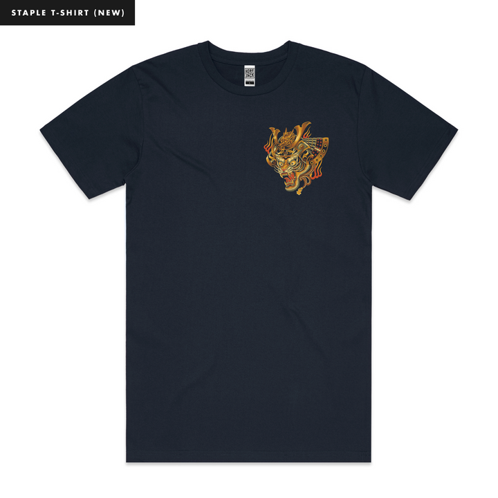 THE WAR MASK - NAVY T-SHIRT - NEW STAPLE