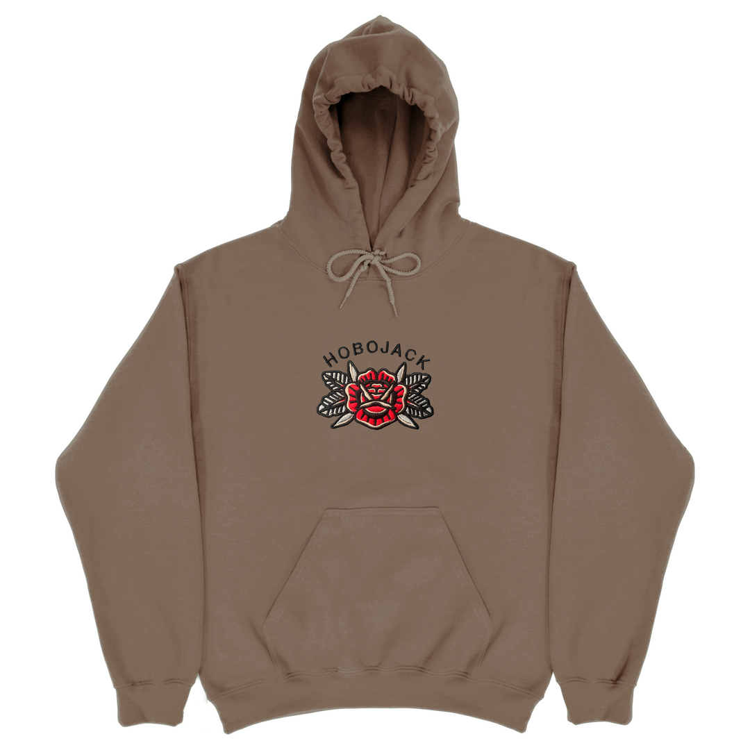 Rose clearance logo hoodie